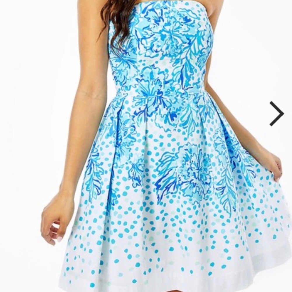 NWT Lilly Pulitzer Kenzie Dress in karma camellia